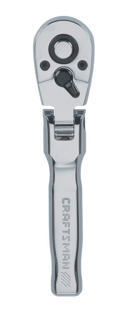 CRAFTSMAN Flex Head Ratchet, Stubby, SAE, 72-Tooth, 3/8-Inch Drive (CMMT99425) - NewNest Australia