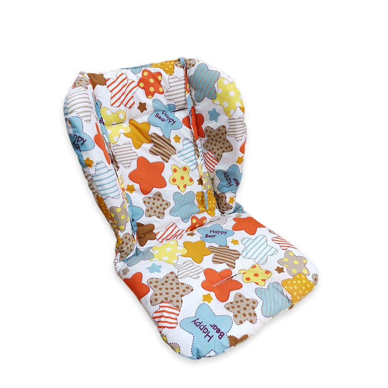 High Chair Pad, Baby/highchair/seat Cushion/Breathable Seat Pad，Comfortable and Soft, Suitable for The High Chair and Stroller in The Picture(Colored Stars Pattern) - NewNest Australia