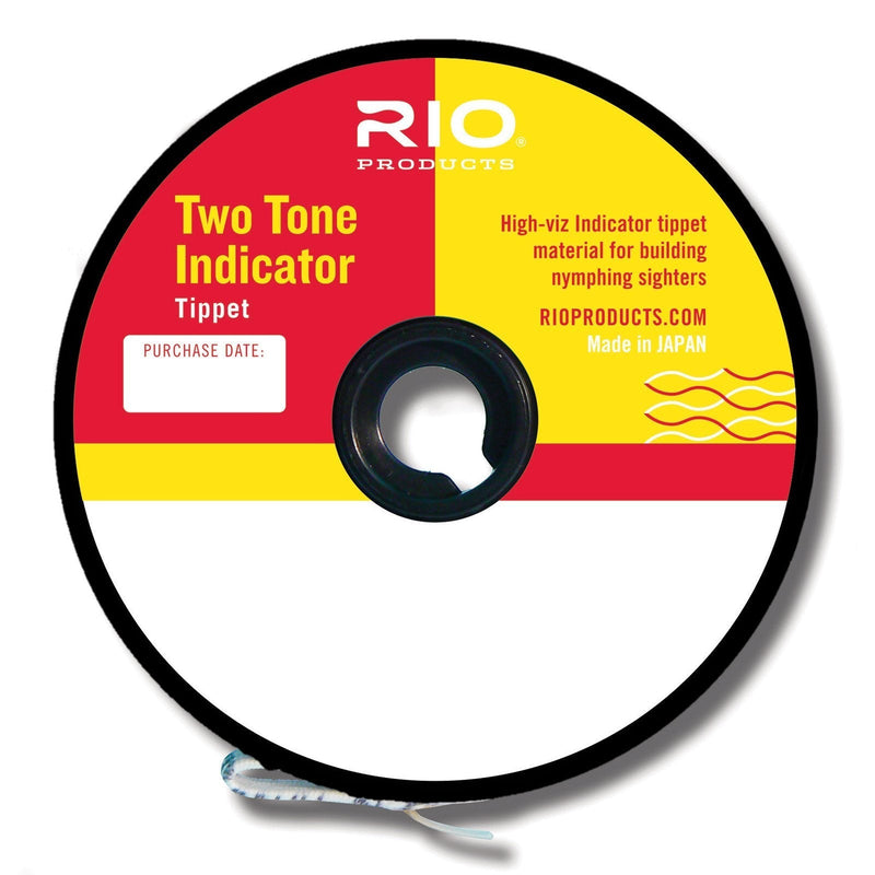 RIO Products Two Tone Indicator Tippet - 5X, Pink/Yellow - NewNest Australia