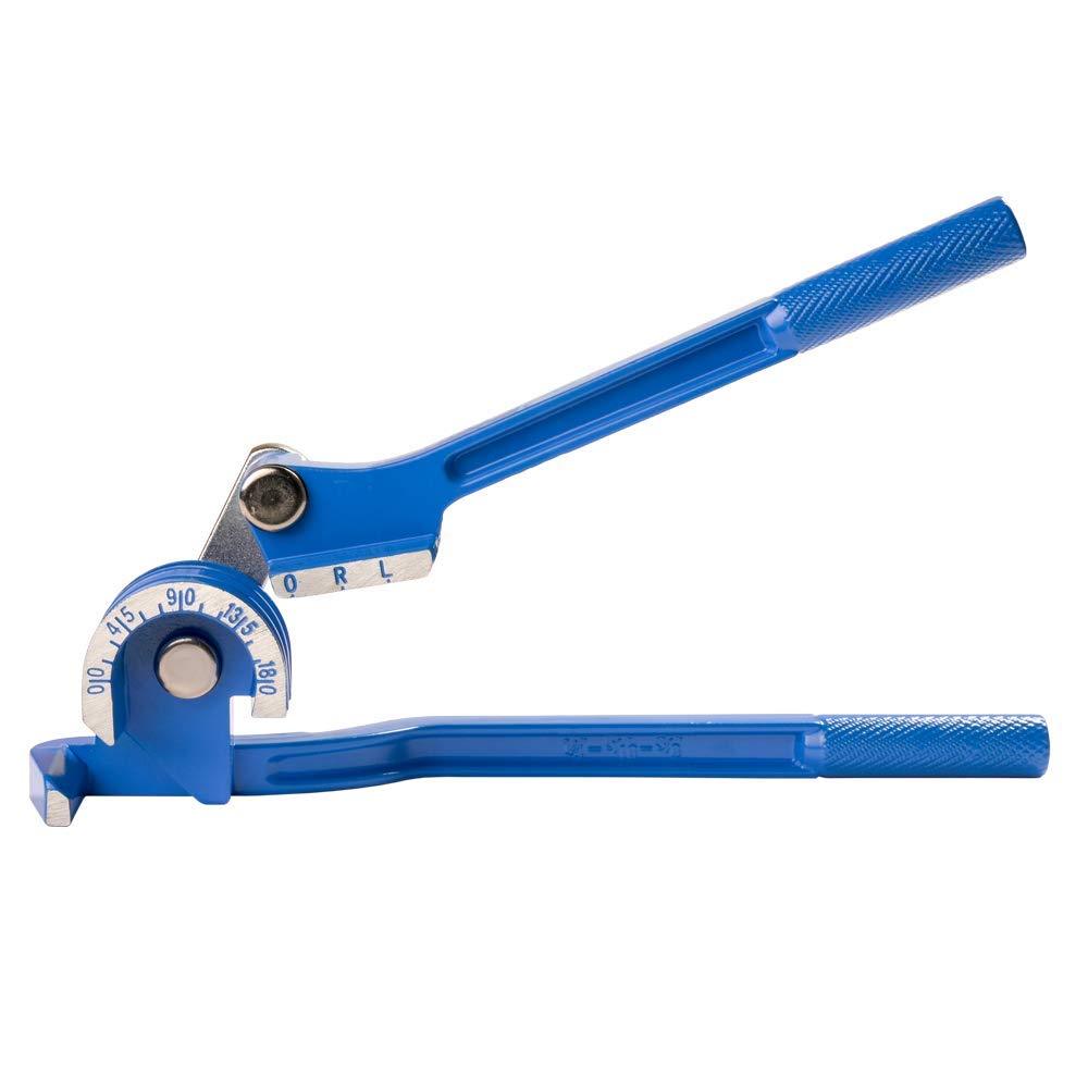 Wostore 180 Degree Tubing Bender for 1/4 5/16 and 3/8Inch Copper Aluminum Thin Stainless Steel Blue - NewNest Australia