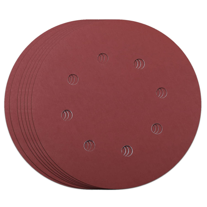 Utoolmart 7-Inch Sanding Disc 1000 Grits Aluminum Oxide Flocking Back Sandpapers for Sanders 10 Pcs - NewNest Australia