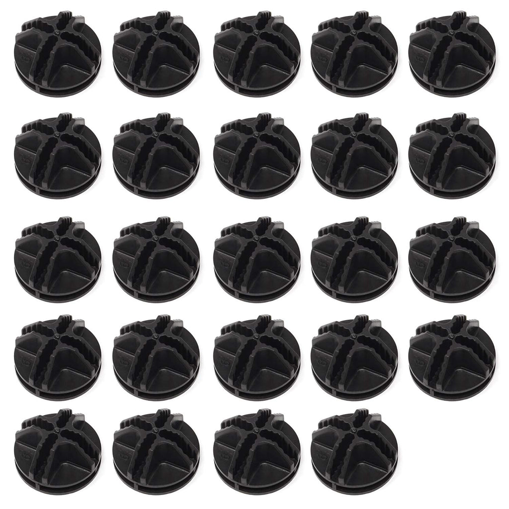 Honbay 24PCS Wire Cube Plastic Connectors for Modular Storage Organizer Closet and Wire Shelving(Perfect Wire Diameter: 0.4cm/0.16inch) - NewNest Australia