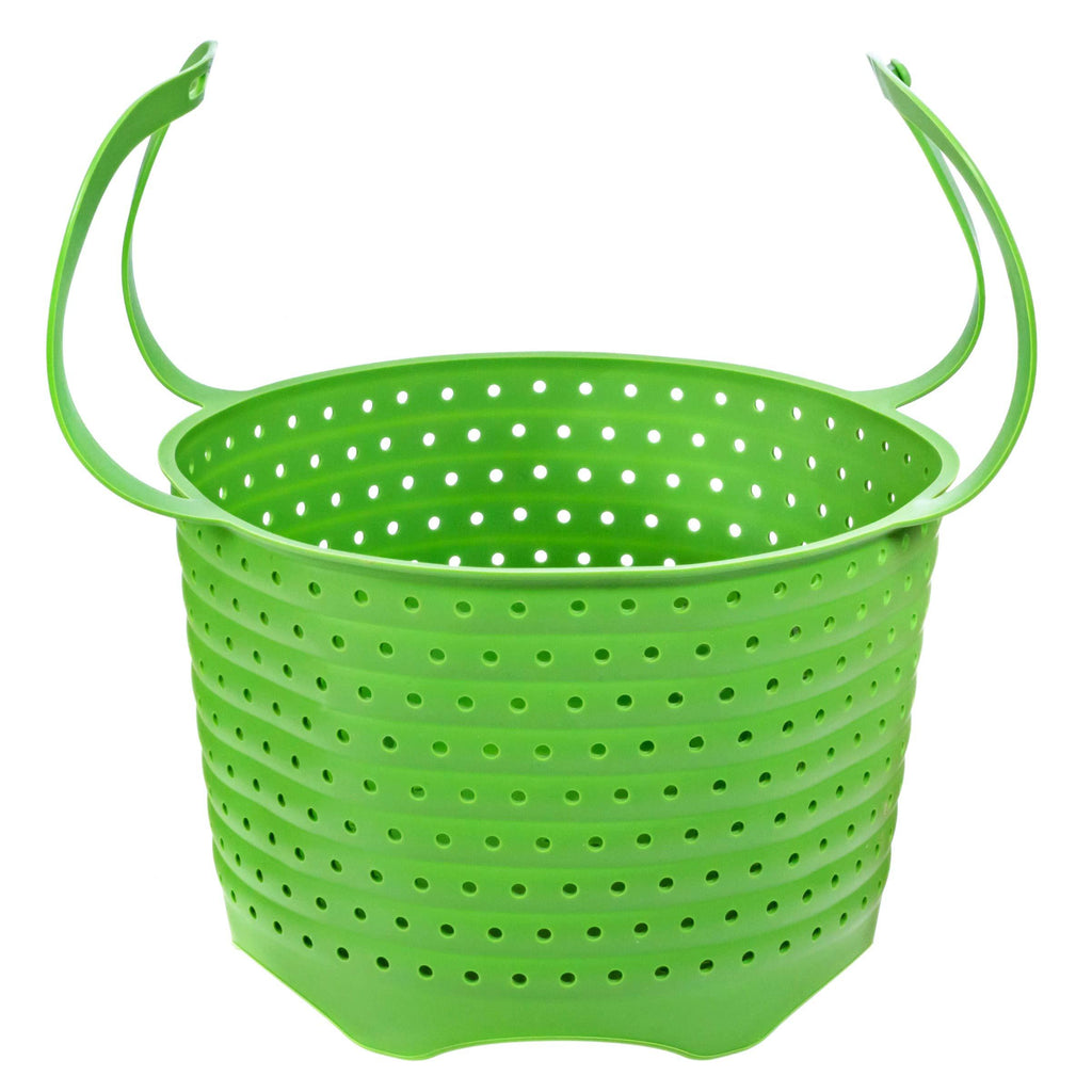 Silicone Steamer Basket | Foldable, Space-Saving | Fits 6,8 Qt Instant Pot and Similar-Sized Pressure Cookers Accessories - NewNest Australia