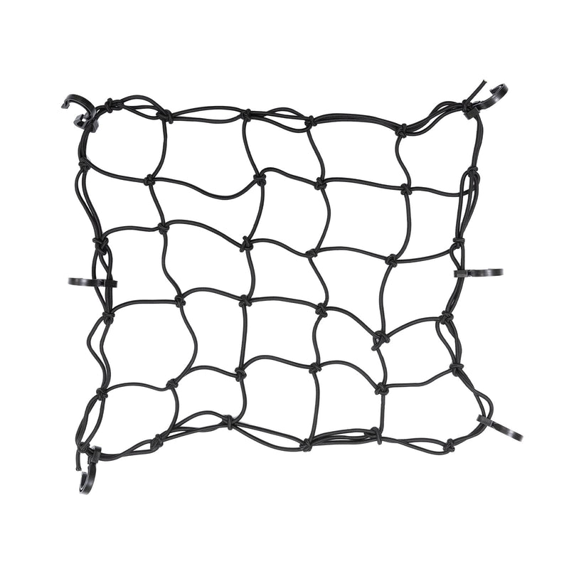 16" x 16" Heavy Duty Bungee Cargo Net Stretches to 30" x 30"-Latex Truck Bed Mesh,Luggage Tie-Down Net with 6Pcs Free Adjustable Hooks Motorcycle Bike Roof ATV SUV Trailer 16" x 16" - NewNest Australia