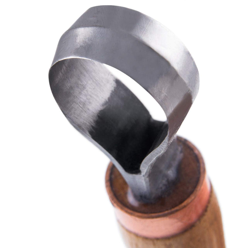 Wood Carving Scorp Hook Knife. Round Carving Tool for Spoons, Bowls and Cups - STAMESKY (1' INCH Diameter) 1' INCH DIAMETER - NewNest Australia