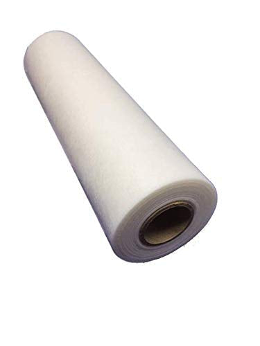 No Show Mesh Machine Embroidery Stabilizer 12" x 25 Yard - Invisible Mesh Cut Away Stabilizer Medium Weight - White - NewNest Australia