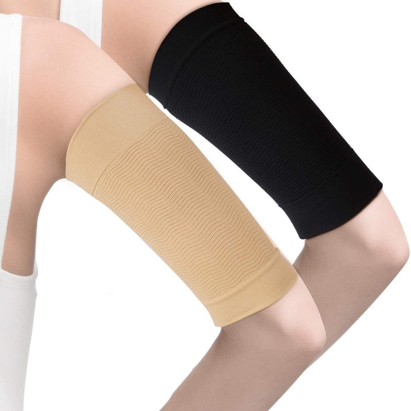 4 Pairs Slimming Arm Sleeves Arm Elastic Compression Arm Shapers Sport Arm Shapers for Women Girls - NewNest Australia