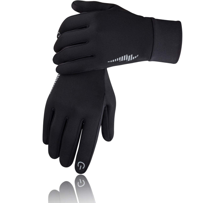 SIMARI Winter Gloves Men Women Touch Screen Glove Cold Weather Warm Gloves Freezer Work Gloves Suit for Running Driving Cycling Working Hiking 102 Black Large - NewNest Australia