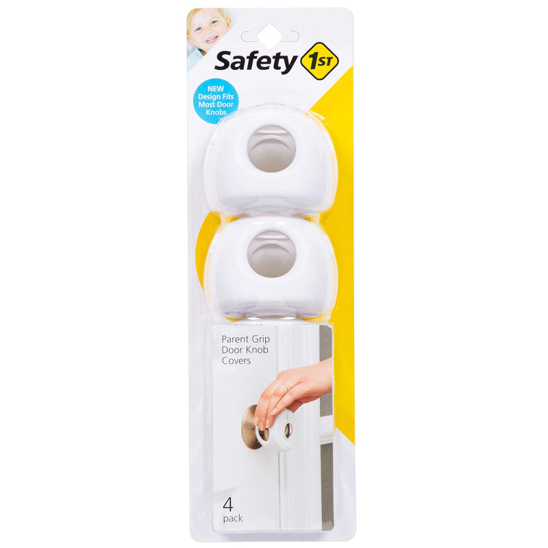 Safety 1st Parent Grip Door Knob Covers, White, One Size (Pack of 4) (HS3260600) - NewNest Australia