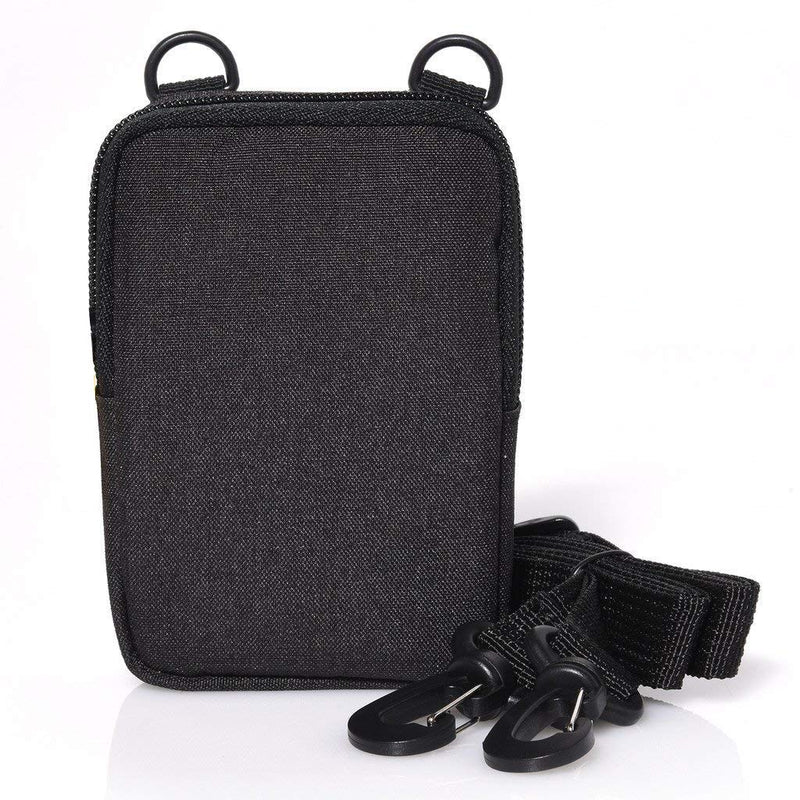 Zink Soft Camera Case – Small Instant Print Camera & Printer Bag w/ Photo Paper Pocket, Zipper Closure & Crossbody Shoulder Strap for Kodak, Lifeprint, Polaroid, HP, Canon, Fujifilm - NewNest Australia