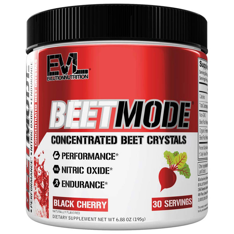 Evlution Nutrition Beet Root Powder Concentrated Beet Powder Crystals Nitric Oxide Booster & Natural Circulation Booster Antioxidants Vegan Non-GMO Endurance Superfood (Black Cherry 30 Servings) Black Cherry - NewNest Australia