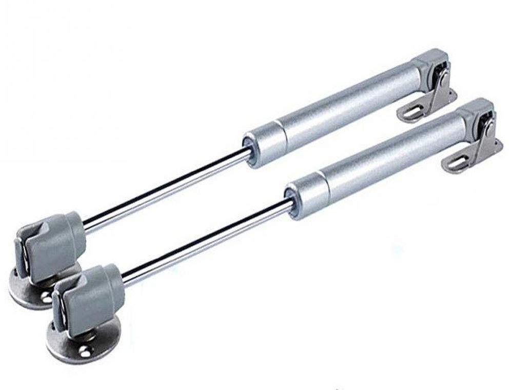 NewNest Australia - 2Pcs 40N/8.8lb Gas Strut Lift Support Cabinet Door Lift Pneumatic Support(Silver) 