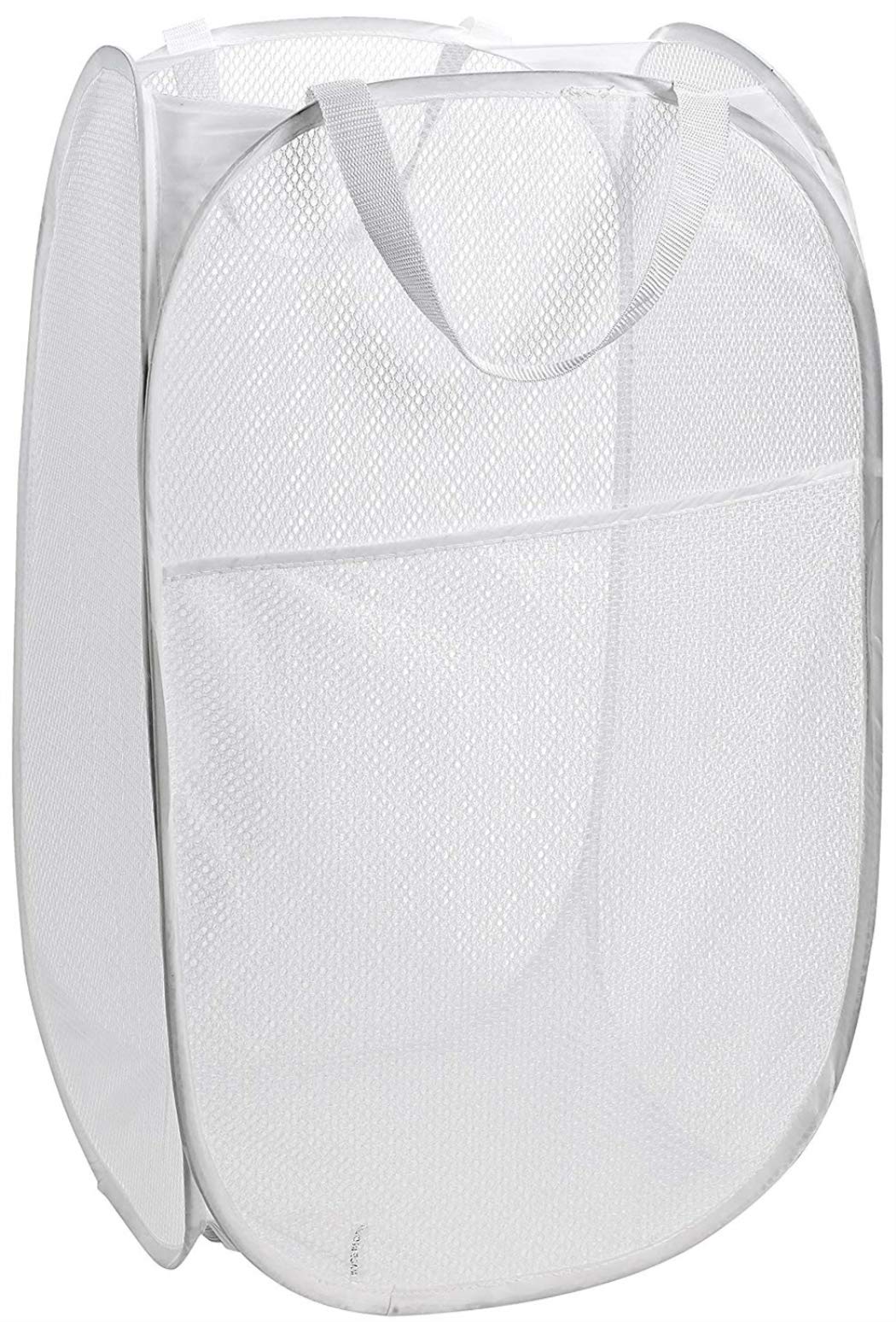 HANGERWORLD Professional Mesh Net Wash Laundry Bag with Zipper - for Socks  Delicates and Baby Clothes - White, 24in x 17.5in