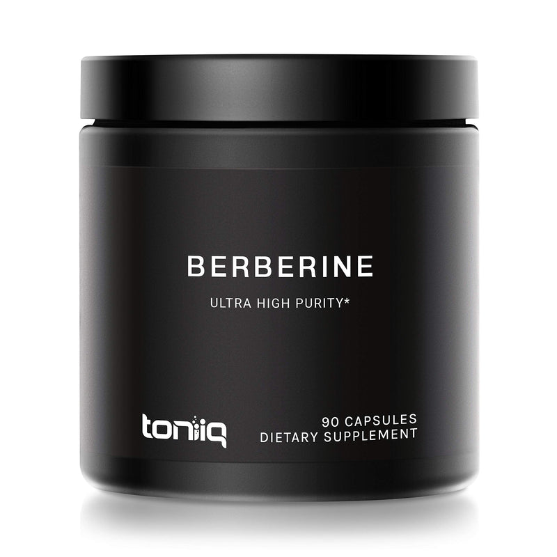 Ultra High Strength Berberine HCl from The Himalayas - 97% Highly Purified and Bioavailable - Wild Harvested - 82:1 Concentrated Formula Berberine 500mg - 90 Veggie Capsules - NewNest Australia