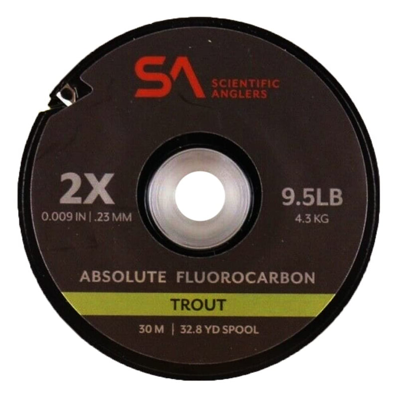 Scientific Anglers Absolute Fluorocarbon Trout Tippet - 30m Clear 5X - NewNest Australia