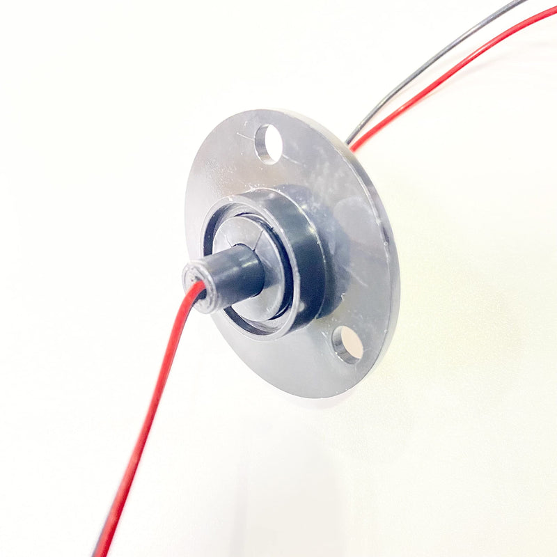 Taidacent 2 Wires 5A 15A 20A 30A 40A 60A Slip Ring Collector Ring Rotary Electrical Contact (5A) - NewNest Australia