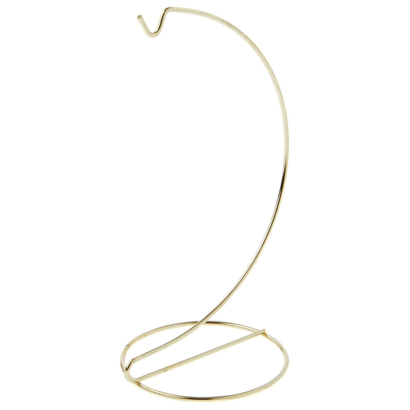 NewNest Australia - Plymor Simple Gold Ornament Stand (2 Pack), 9" H x 3.75" W x 3.75" D 