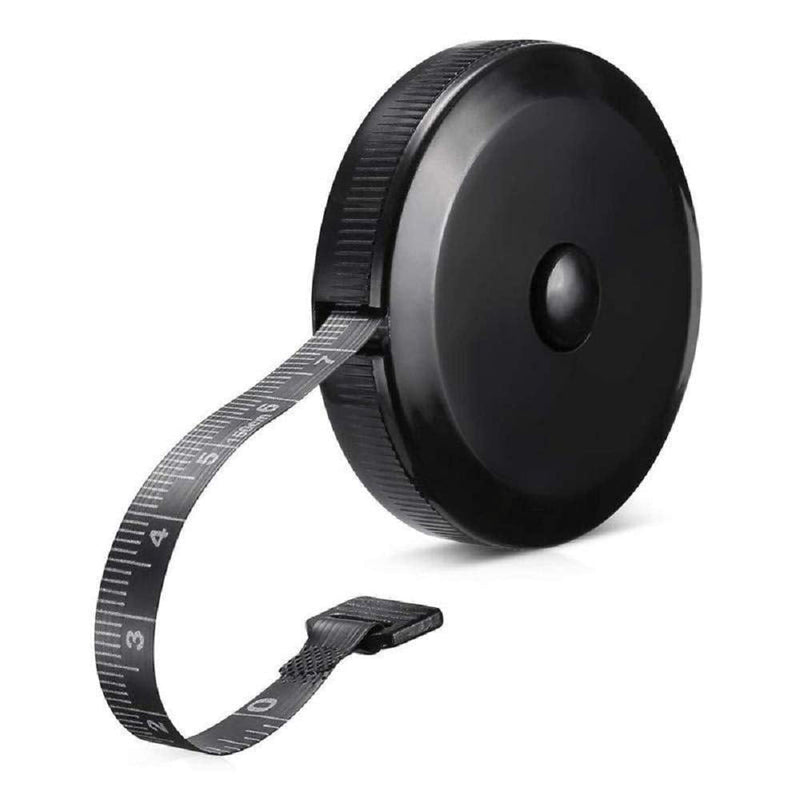Soft Tape Measure Retractable Measuring for Body Fabric Sewing Tailor Cloth Knitting Craft Weight Loss Measurements Retractable Black Dual Sided Tape Measure Body Measuring 1 Pack - NewNest Australia
