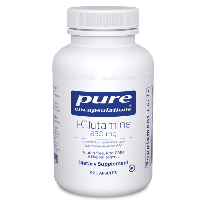 Pure Encapsulations L-Glutamine 850 mg | Supplement for Immune and Digestive Support, Gut Health and Lining Repair, Metabolism Boost, and Muscle Support* | 90 Capsules 90 Count (Pack of 1) - NewNest Australia