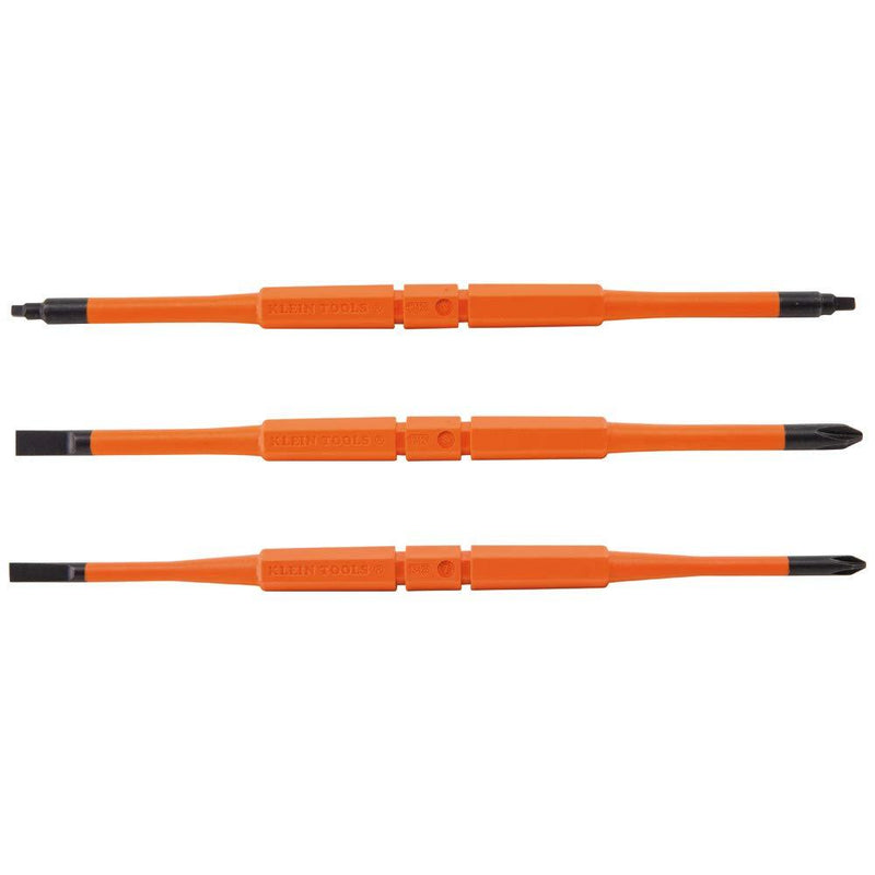 Klein Tools 13157 Insulated Screwdriver Blades, Interchangeable Single-End Replacement Blades for Klein Insulated Screwdrivers, 3-Pack - NewNest Australia