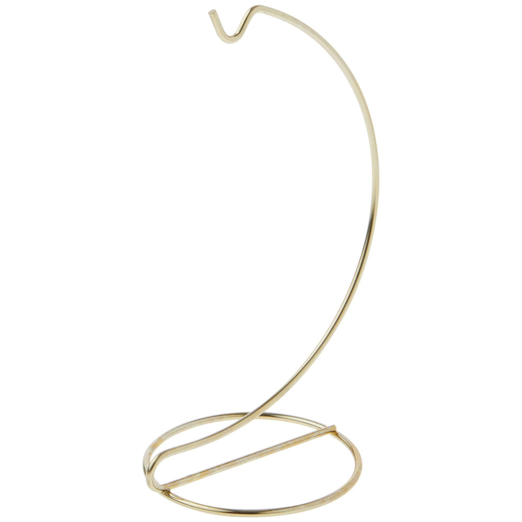 NewNest Australia - Plymor Simple Gold Ornament Stand, 7" H x 3" W x 3" D 1-Pack 