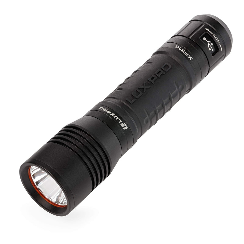 LUXPRO XP916 Compact Tactical Rechargeable 800 Lumen Flashlight - 18650 Battery - NewNest Australia