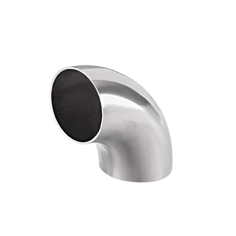 uxcell Stainless Steel 304 Pipe Fitting Long Radius 90 Degree Elbow Butt-Weld 1-1/2-inch OD 0.85mm Thick Pipe Size - NewNest Australia