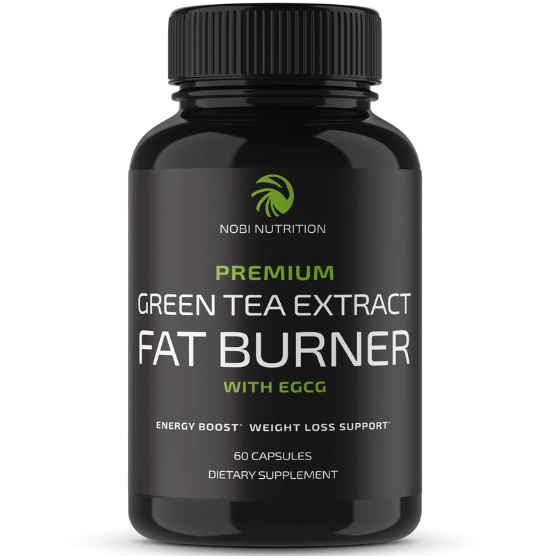 Nobi Nutrition Green Tea Weight Loss Pills to Reduce Belly Fat | Appetite Suppressant & Fat Burner (60 Count) 60 Count (Pack of 1) - NewNest Australia