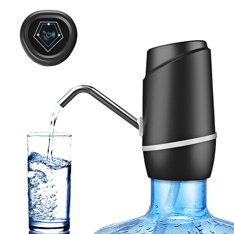 5 Gallon Water Dispenser,Electric Drinking Water Pump Portable Water Dispenser Universal USB Charging Water Bottle Pump For 2-5 Gallon With 2 Silicone - NewNest Australia