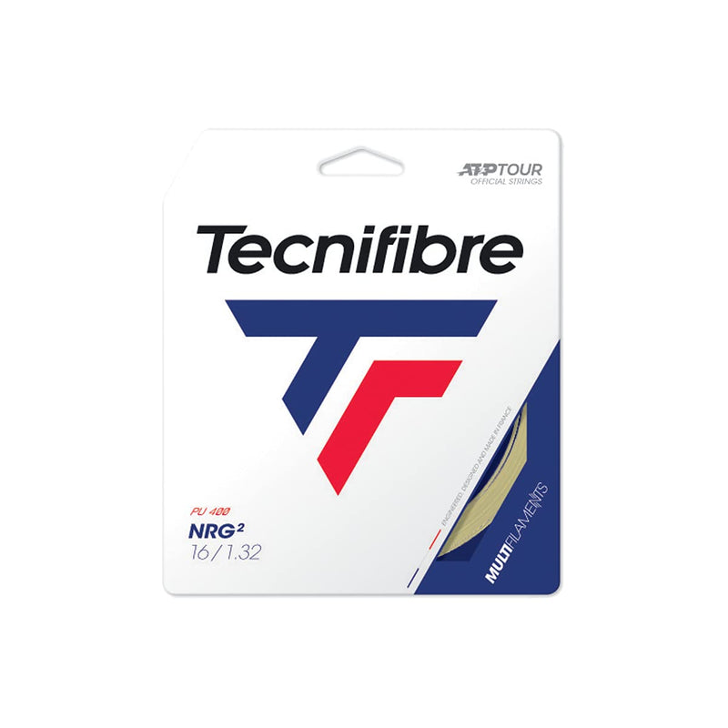 Tecnifibre NRG2 16g Tennis Strings - Natural - 40 Feet - NewNest Australia