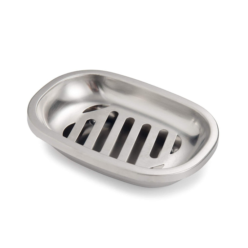 IMEEA Soap Dish Holder SUS304 Stainless Steel Double Layer Soap Tray with Drain for Bathroom, Shower, Tub and Kitchen Sink - NewNest Australia