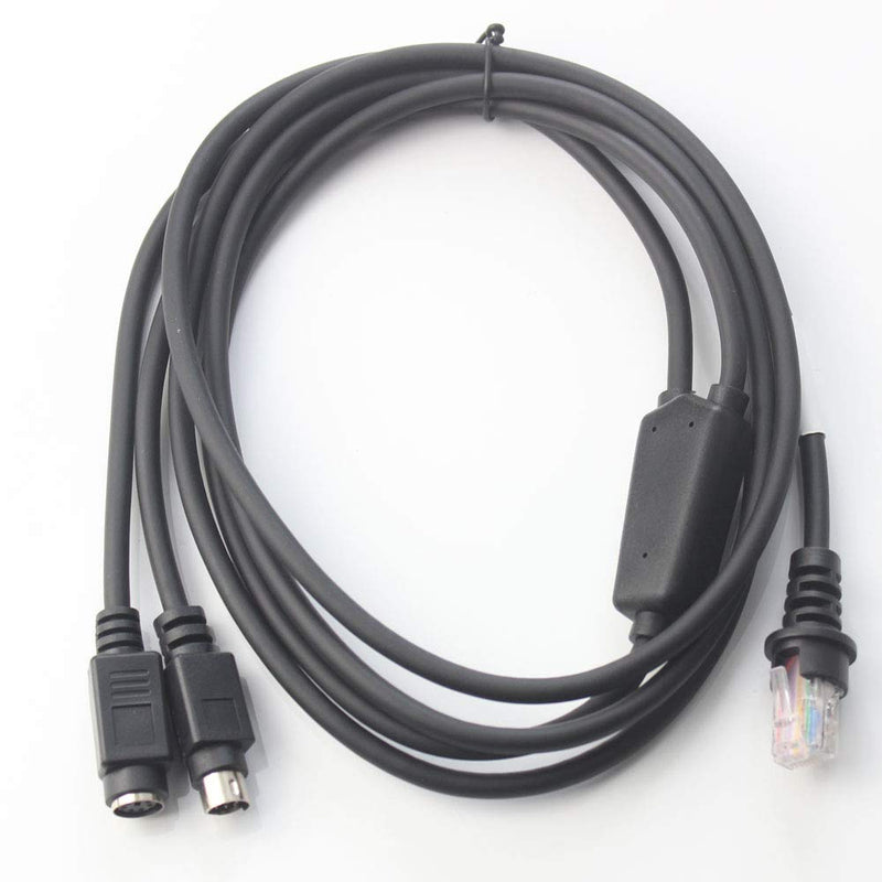 PS/2 KBW Keyboard Wedge Barcode Scanner Cable Compatible with Metrologic MS7120 MS9540 MS5145 MS1690 PS2 Keyboard Wedge Cable - NewNest Australia