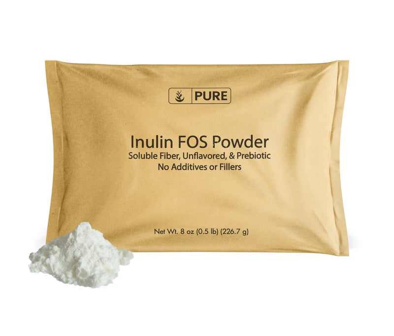Pure Original Ingredients Inulin FOS Powder (8 oz) Always Pure, No Fillers Or Additives, Lab Verified 8 Ounce (Pack of 1) - NewNest Australia
