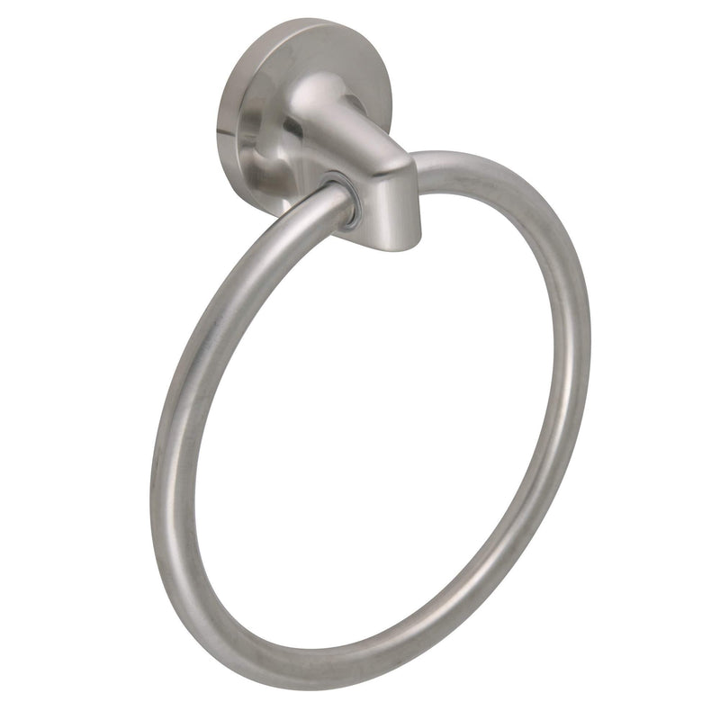 Design House 558155 Alta Bay Towel Ring, Brushed Nickel - NewNest Australia