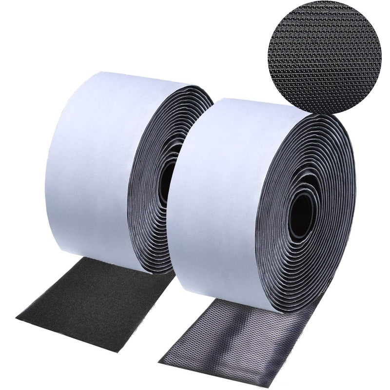 Counting Mars 5CM (1.9 Inch) Wide 4 M Long Industrial Strength Hook and Loop Tape with Adhesive Nylon Fabric Fastener for Couch Cushions, Guitar Pedal and Crafts Projects - NewNest Australia