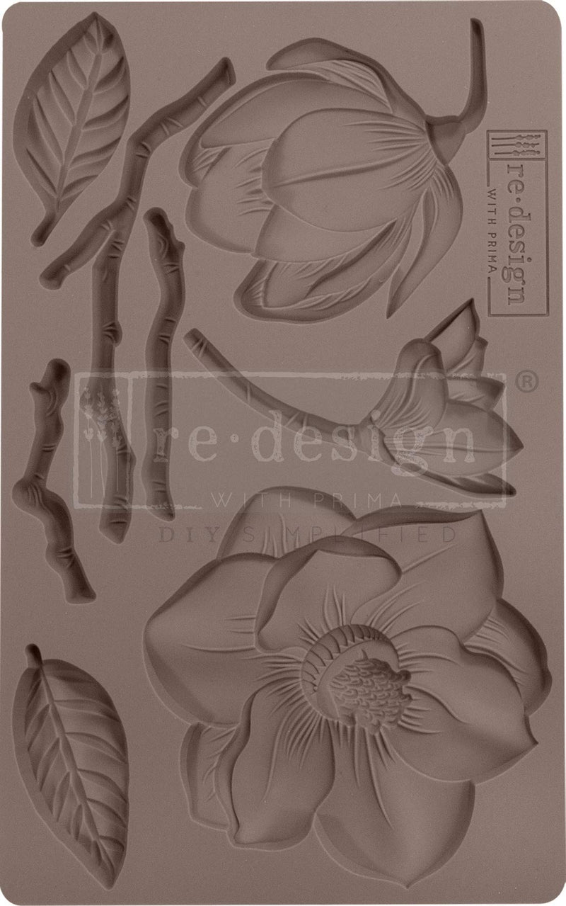 Prima Marketing 643119 Redesign Mould 5X8 WNTR, Winter Blooms - NewNest Australia