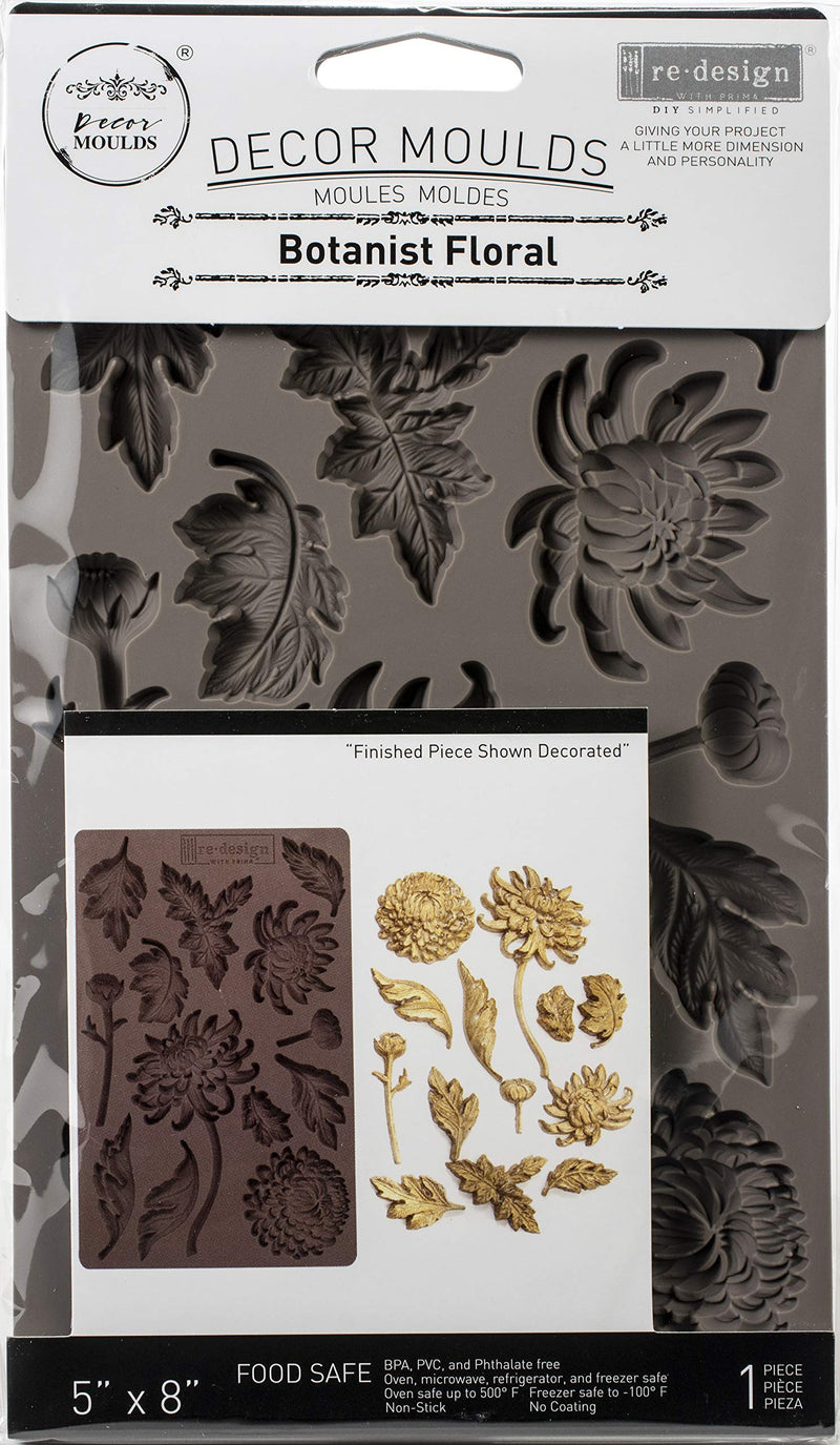 PRIMA MARKETING INC REDESIGN MOULD 5X8 BOTAN FLRL, Botanist Floral - NewNest Australia