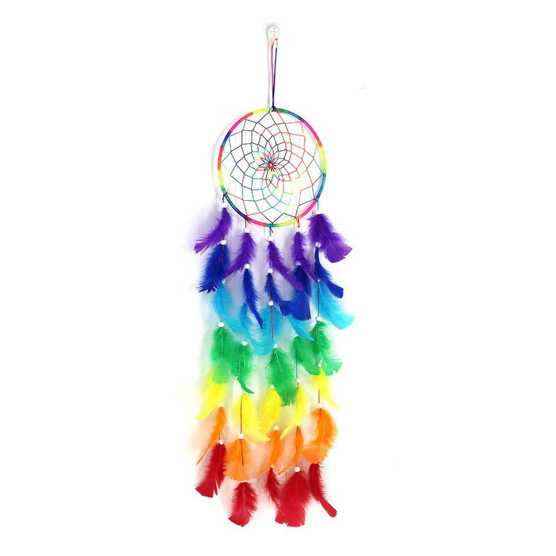 NewNest Australia - Tellpet Dream Catchers for Kids Gift, Rainbow Dream Catcher Wall Hanging Decor, Boho Dreamcatcher Boho-rainbow 