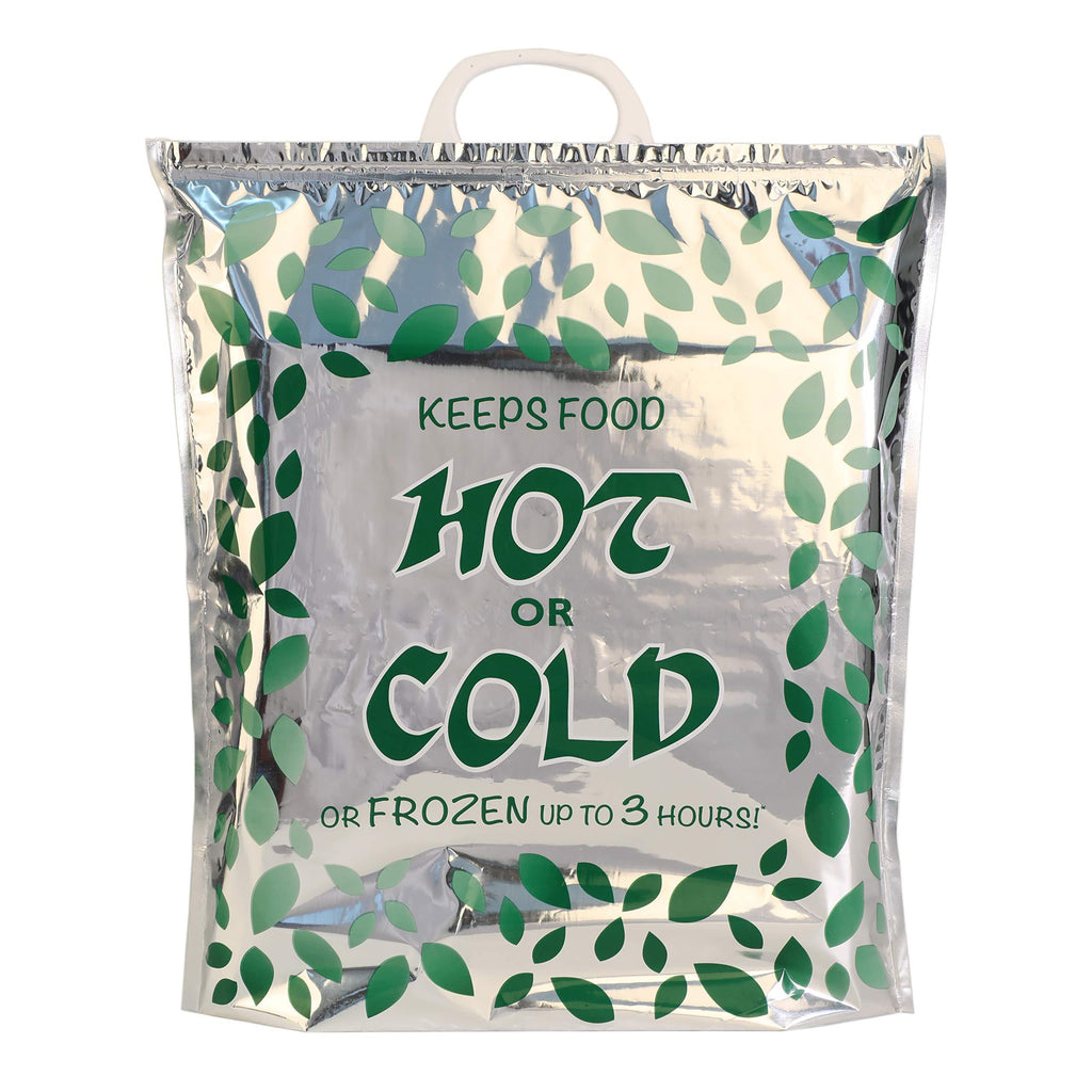 NewNest Australia - Hot Cold Food Bag (3 Pack) Reusable, Multipurpose Insulated Thermal Cooler for Warm Lunch Meals, Grocery/Fruit/Meat/Vegetables, Ice-cold Beers & Beverages | Keeps Frozen Up to 3 Hours 