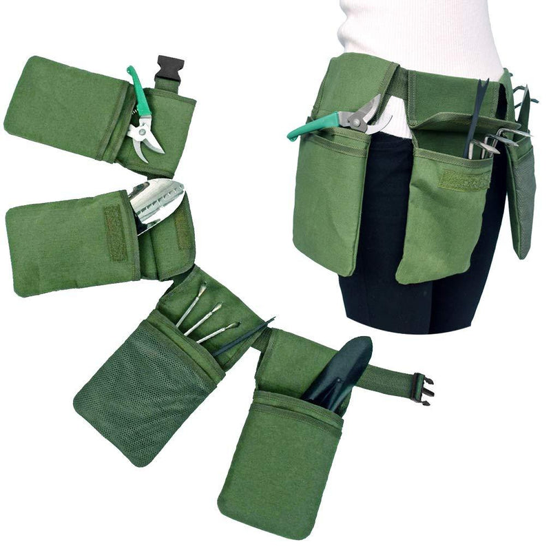 Garden Tools Storage Bag with Pockets, Garden Tote Canvas, Accessories Set Kit Tool belt - NewNest Australia