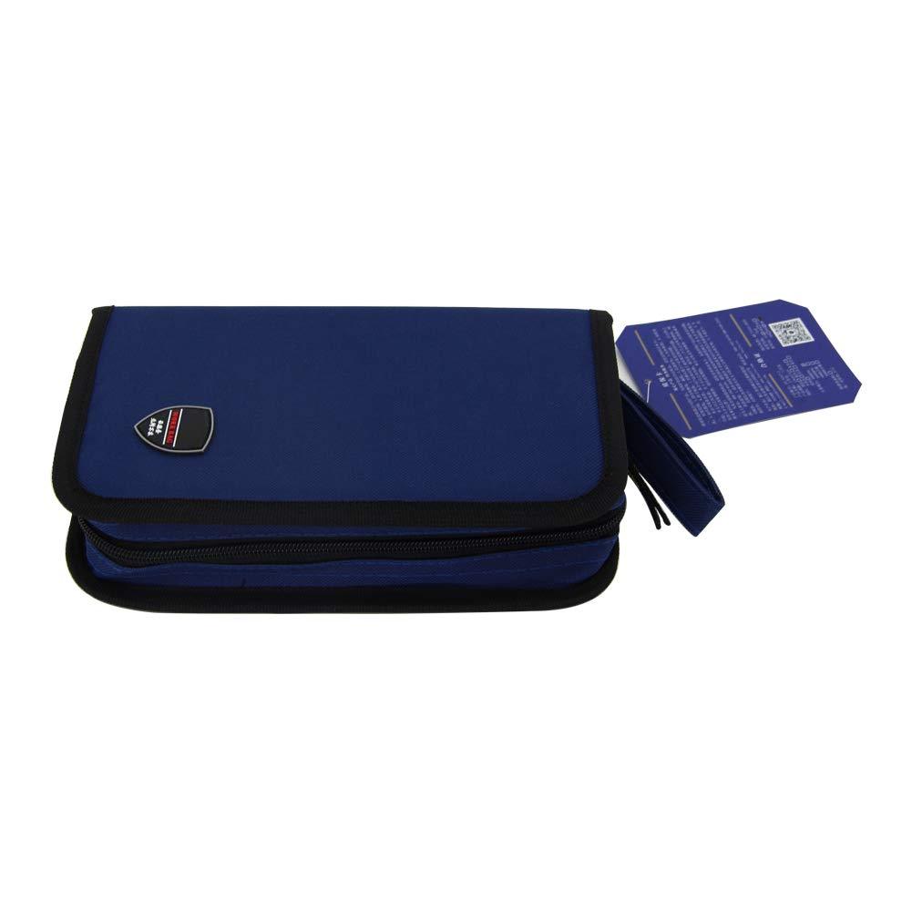 Utoolmart Professional Oxford Canvas Tool Pockets, Fully Adjustable Waterproof & Protective Work Belt Deep Blue Small 1Pcs S - NewNest Australia