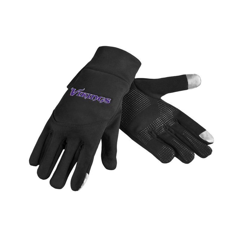 FOCO Unisex-Adult NFL Wordmark Neoprene Texting Gloves Minnesota Vikingss One Size Black - NewNest Australia