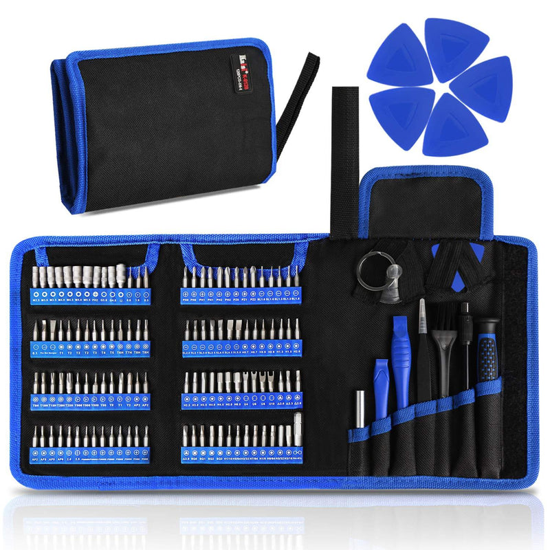 Kaisi 126 in 1 Precision Screwdriver Set with 111 Bits Magnetic Driver Kit Professional Electronics Repair Tool Kit for Repair Computer, PC, MacBook, Laptop, Tablet, iPhone, Xbox, Game Console - NewNest Australia