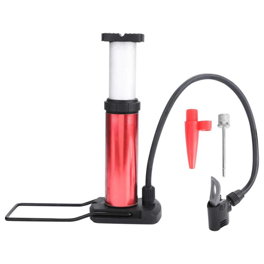 Mini Bike Floor Pump-Small Pocket Bike Pump- 2019 New High Pressure Air Pump-Bike Tire Pump-Foot Activeted Bicycle Pump（Red） Red - NewNest Australia