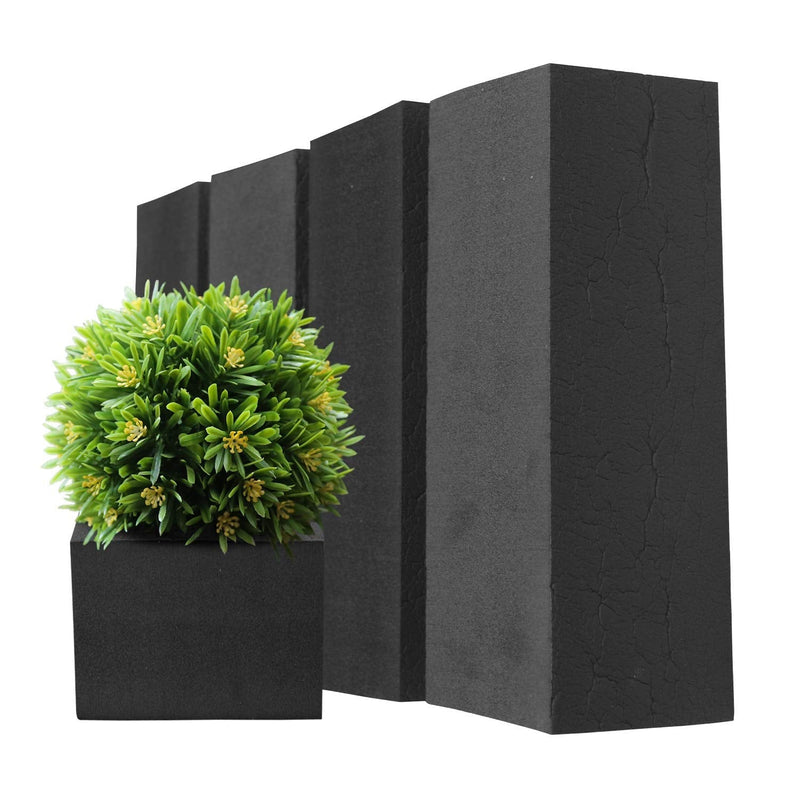 4 Pack Reusable Floral Foam Blocks, Floral Dry Foam, Flower Foam Headstone Flower Arrangement Water and Weather Resistant, Made in USA - NewNest Australia