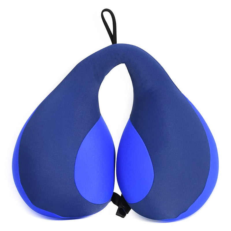 MOOB Kids Travel Pillow,Baby Head Neck & Chin Support U Shape Pillows, Travel Sleeping Essentials, Perfect for Car Airplane Dark Blue - NewNest Australia