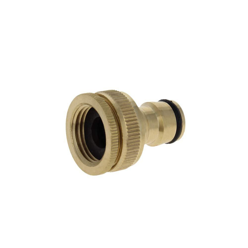 MroMax Garden Hose Quick Connect Brass Water Hose Fitting Connectors 1/2 PT and 3/4 PT Female Threaded Adapter Brass Tone 1pcs 1/2 PT and 3/4 PT Female Thread - NewNest Australia