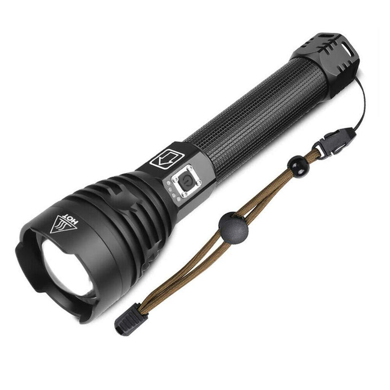 NAMINA 160000LM Most Powerful XHP90 LED Flashlight Brightest Zoom Torch XHP70 USB - NewNest Australia