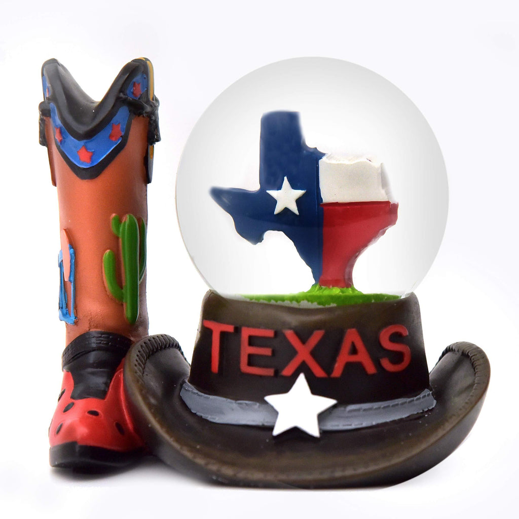 NewNest Australia - Texas Hat and Boot Snow Globe 