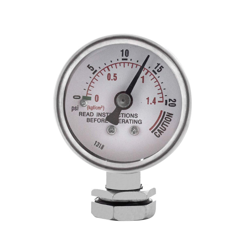 Buffalo QCP435 37-Quart Stainless Steel Pressure Cooker Pressure Guage Steam Gauge - NewNest Australia